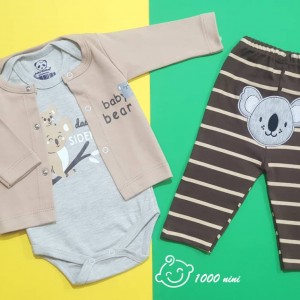 ست 3 تکه طرح کوالا هومن