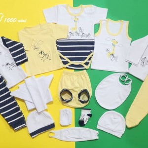 ست 19 تکه زرافه گورخر گودمارک 3155