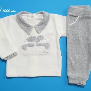 ست 2 تکه طرح دو خرس برند مهتابیبی 3437