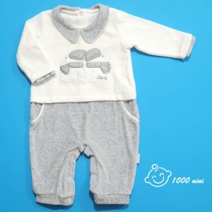 سرهمی گلدوزی طرح دو خرس برند مهتابیبی3436