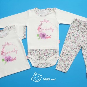 ست 3 تکه طرح گل