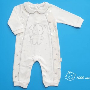 سرهمی خزدار طرح ستاره و خرس مهتابیبی 3376