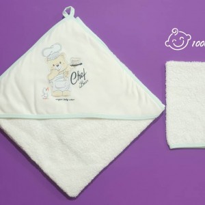 ست حوله و لیف طرح آشپز آرین