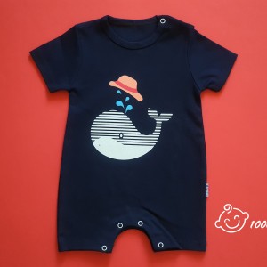 رامپر طرح نهنگ سرمه ای لایت 116