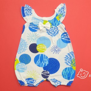 رامپر دخترانه حباب مهتابیبی 3535