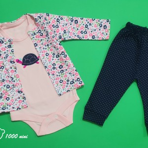 ست 3 تکه طرح لاکپشت لایت 314