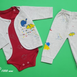 ست 3 تکه طرح اژدها لایت 348