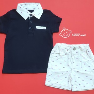 تیشرت و شلوارک فیش برند پاپو 227