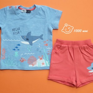 تیشرت و شلوارک اسکات برند پاپو 304