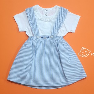 ست پیشبندی دخترانه الن برند پاپو 252