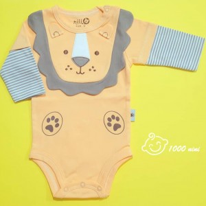 زیردکمه ای آستین بلند شیر نیلی