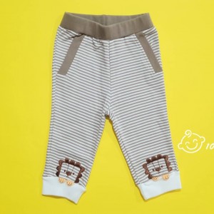 شلوار راه راه شیر نیلی