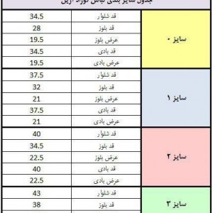 ست 5 تکه خورشید آرین