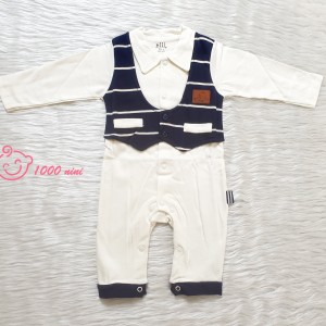 سرهمی سرمه ای راه راه نیلی