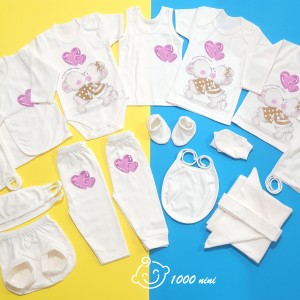 ست 20 تکه طرح دو خرس آرین