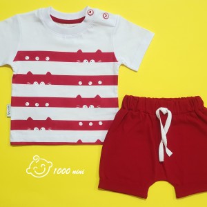 ست بلوز و شورت گربه آی نور 99106