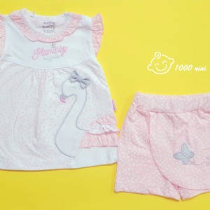 بلوز شلوارک فلامینگو مهتابیبی 3573