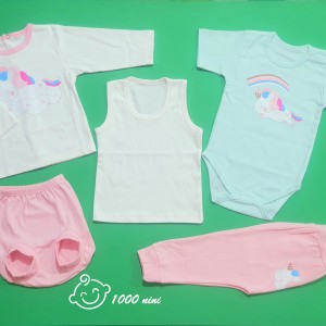 ست 5 تکه طرح یونیکورن گودمارک 3150