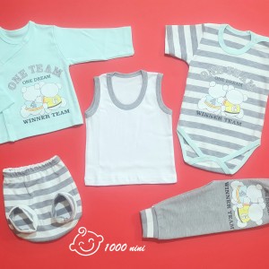 ست 5 تکه طرح خرسهای ورزشکار گود مارک 3163