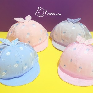 کلاه لبه دار طرح توری آناناس