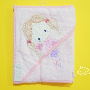 ست حوله و لیف دخترک پاپو