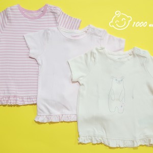 تیشرت فانتزی آستین کوتاه دخترانه لوپیلو