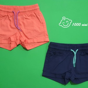 شلوارک کتان کاغذی لوپیلو