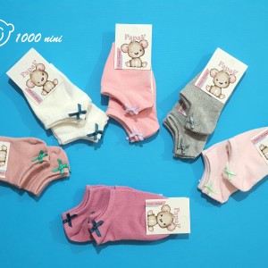 جوراب مچی پاپیون دار پاپک