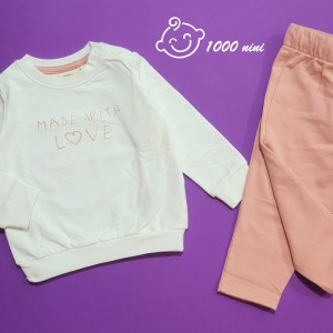 بلوز شلوار تو کرکی دخترانه لاو لوپیلو