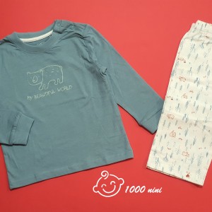 بلوز شلوار خرس جنگل لوپیلو