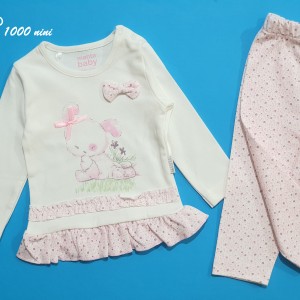 بلوز شلوار خرگوش مهتابیبی 3709