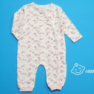 سرهمی دخترانه گل صورتی مهتابیبی 3714