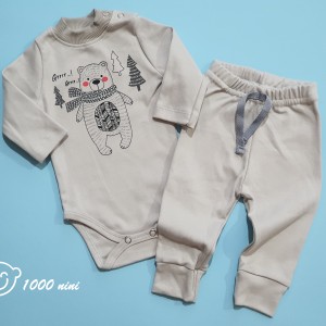 ست 2 تکه طرح خرس مهربون میکی