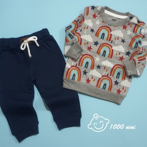 ست بلوز شلوار رنگین کمان آی نور 235