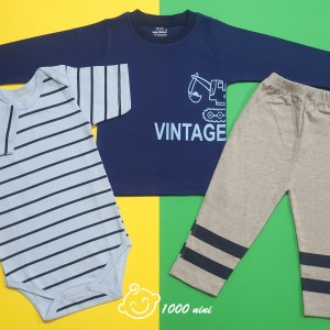 ست 3 تکه بزرگ طرح لودر هومن **مشکل دار