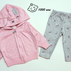 سویشرت شلوار خال خالی کارترز