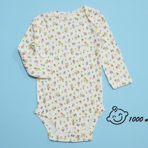 بادی آستین بلند گل زرد کارترز