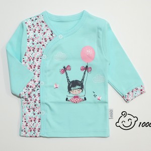 مانتو طرح دختر و بادکنک کوکالو