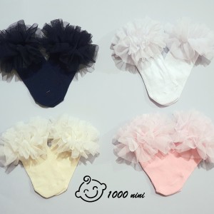 جوراب  لب تور عروس ایپلیک