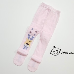 جوراب شلواری گوزن ایپلیک