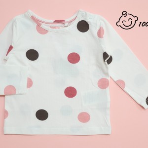 تیشرت آستین بلند دایره رنگی لوپیلو