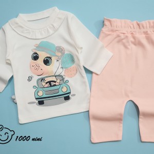 بلوز و شلوار زرافه و ماشین آنسل کد 00164