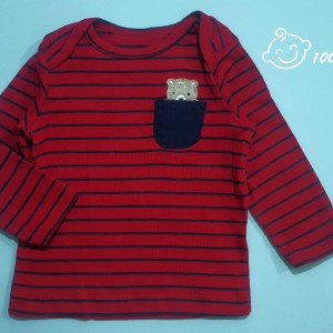 تیشرت آستین بلند خرس قرمز کارترز