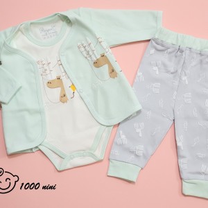 ست 3 تکه طرح گوزن آرین