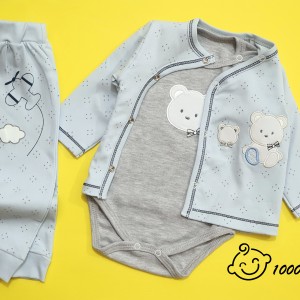 ست 3 تکه طرح خرس گود مارک 3153