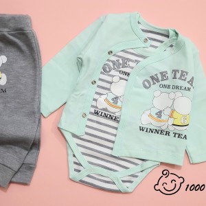 ست 3 تکه طرح خرسهای ورزشکار گود مارک 3163