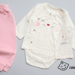 ست 3 تکه طرح شیر و گل گود مارک 3167