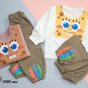 بلوز و شلوار باب اسفنجی