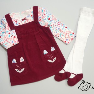 سارافون سه تکه روباه زرشکی