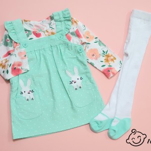 سارافون سه تکه خرگوش سبز